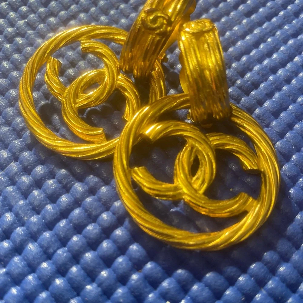 Vintage Chanel convertible earrings